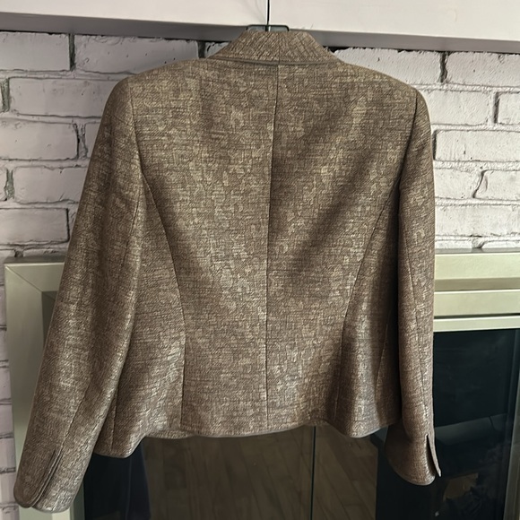 Escada 40 Brown Blazer - Picture 8 of 11